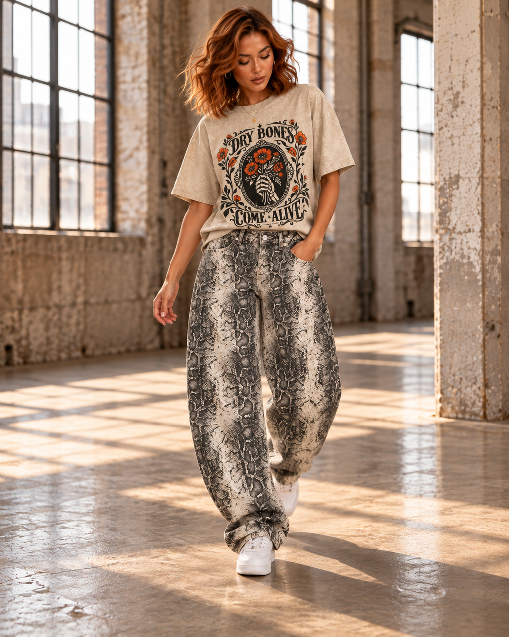 DRY BONES COME ALIVE | Ezekiel 37 | Vintage Washed Graphic Tee
