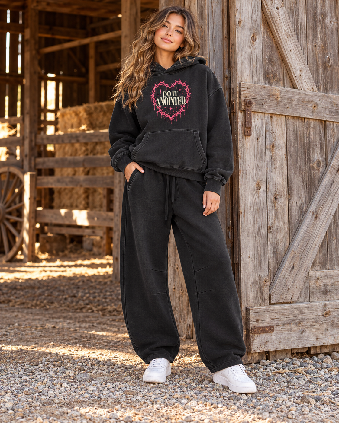 DO IT ANOINTED | Vintage Wash Fleece Hoodie