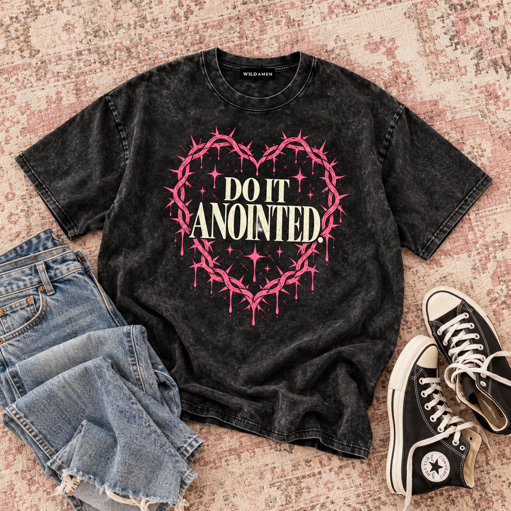 DO IT ANOINTED | Vintage Washed Graphic Tee