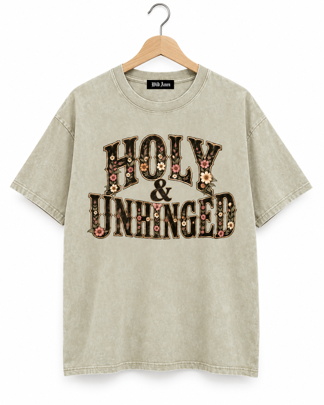 HOLY & UNHINGED | Vintage Washed Graphic Tee