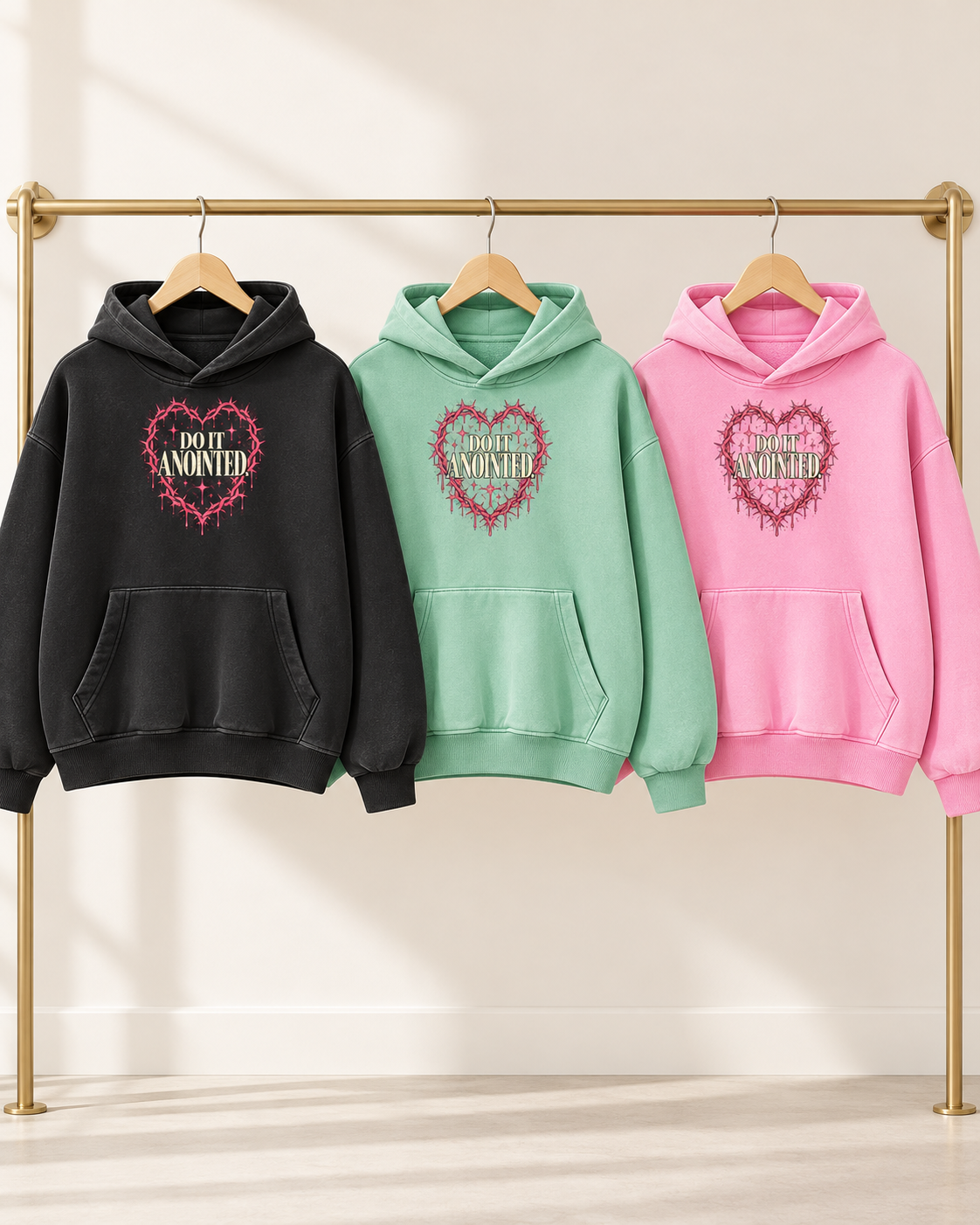 DO IT ANOINTED | Vintage Wash Fleece Hoodie