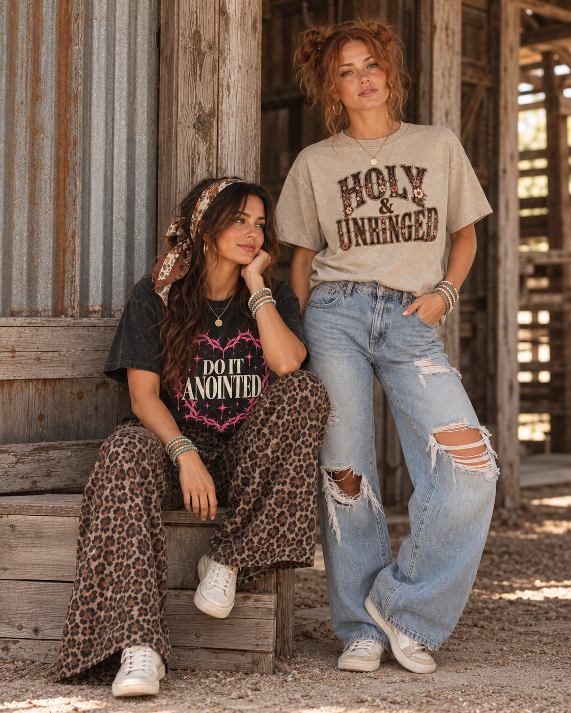 DO IT ANOINTED | Vintage Washed Graphic Tee
