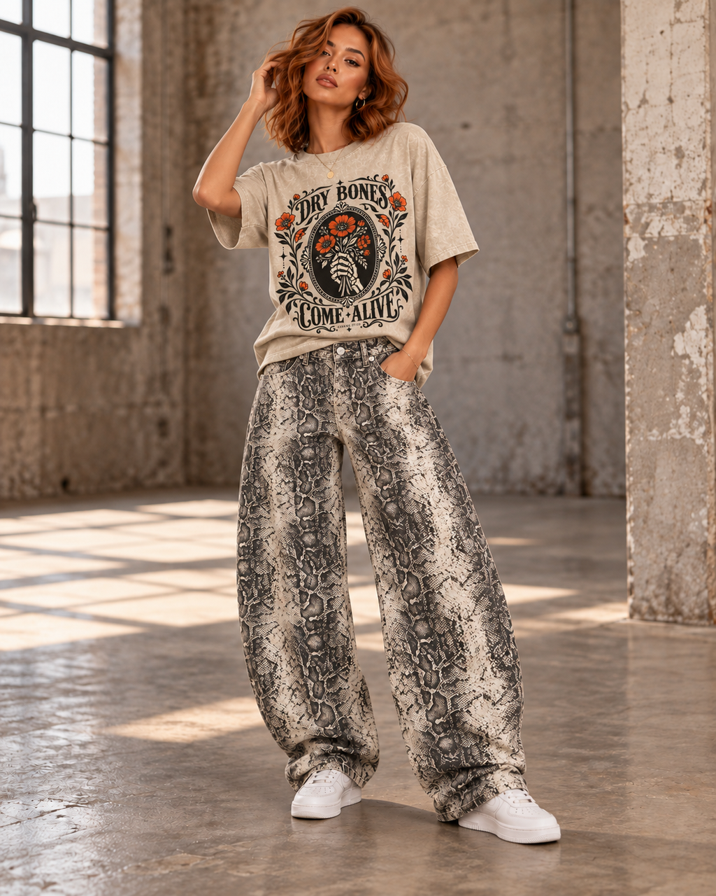 DRY BONES COME ALIVE | Ezekiel 37 | Vintage Washed Graphic Tee